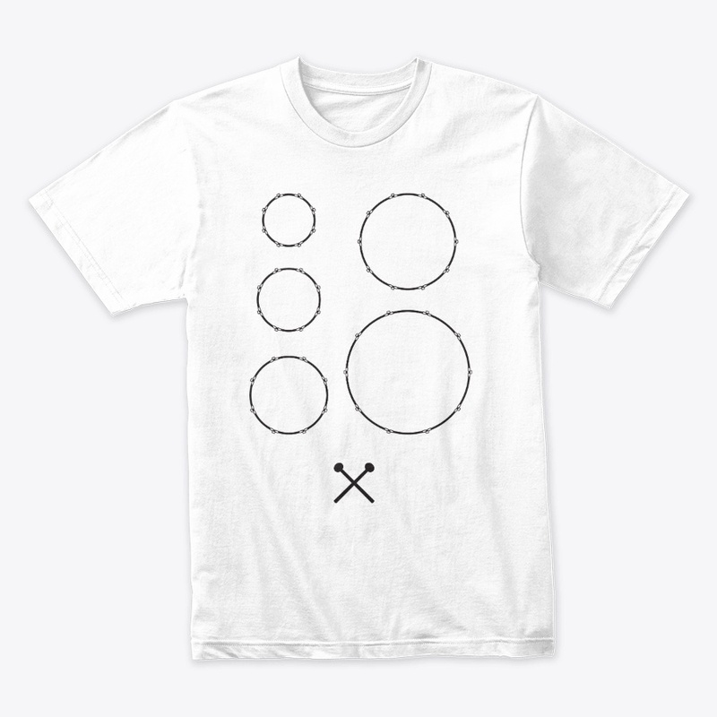 Bass Drums - Minimalist Design (Light)