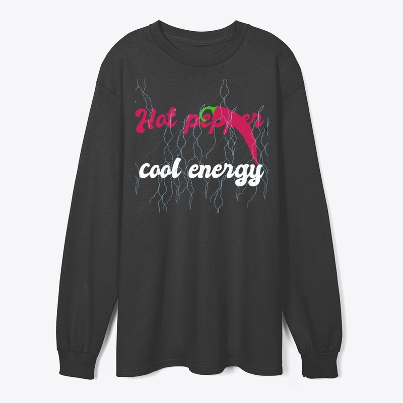 Hot Pepper, Cool Energy typography 