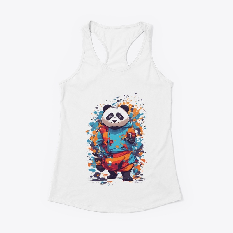 A cute panda