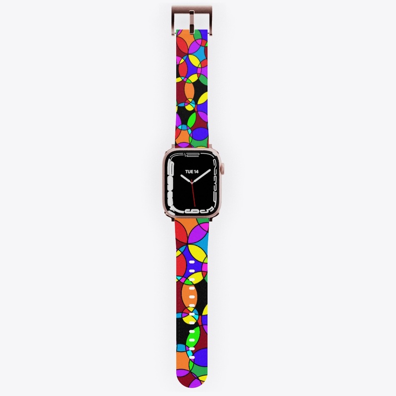 Colorful circles Design phone case,bands