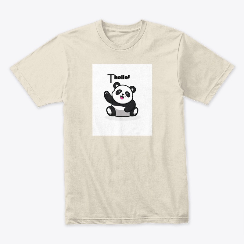 Adorable Panda Bliss Women's T-Shirt