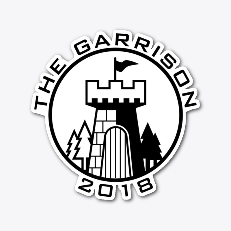 The Garrison Die Cut Sticker