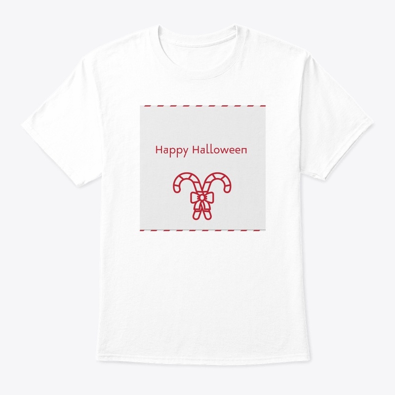 Happy Halloween tshirt with fireworks