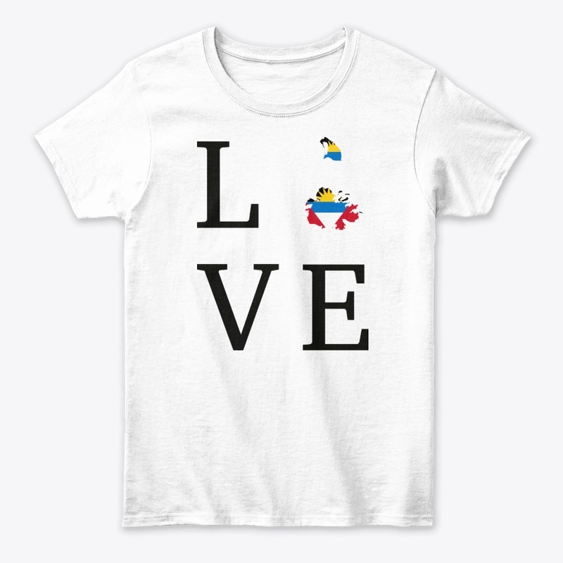 Antigua-Barbuda love black and color