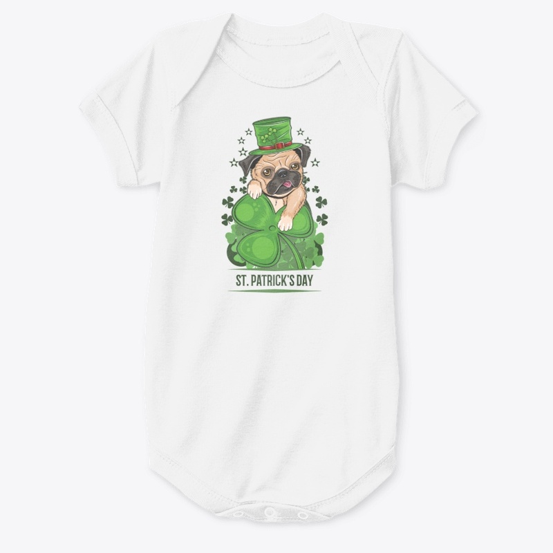 Pug St. Patrick's Day