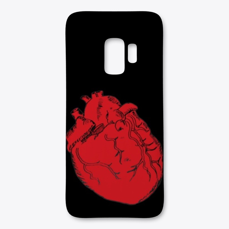 Colored Heart Samsung Phone Case
