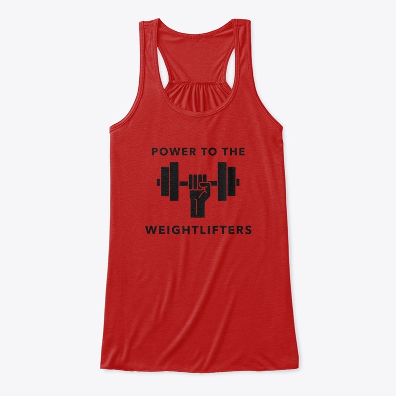 Power To The Weightlifters Dumbbell Hand