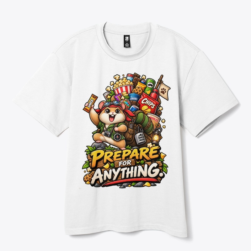 Prepare for Anything Funny Hamster 