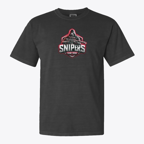 Snipers Game Room Comfort Colors Heavyweight T-Shirt