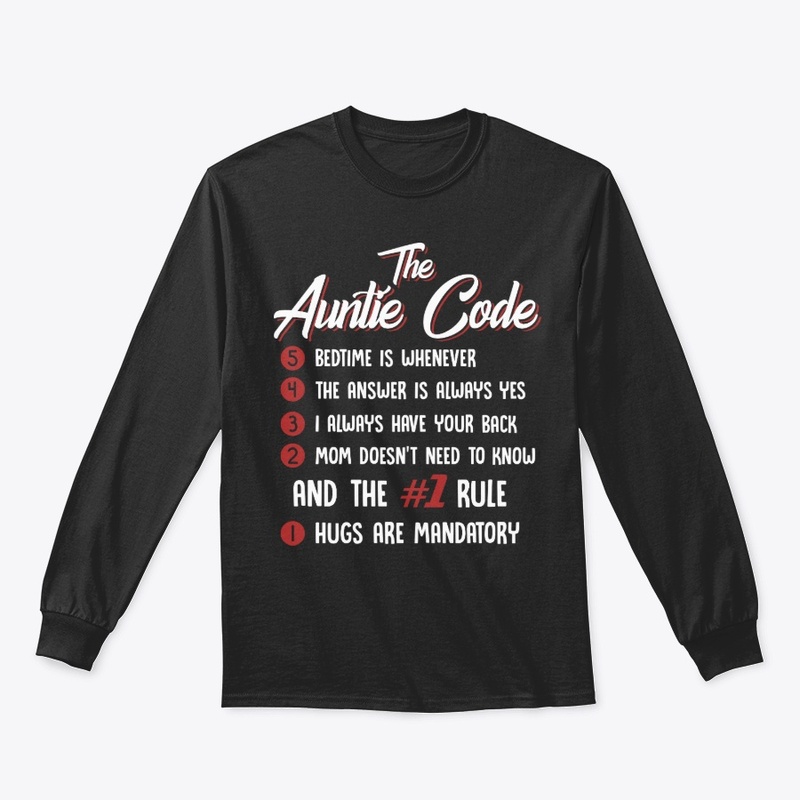 Funny Aunt Gift - The Auntie Code