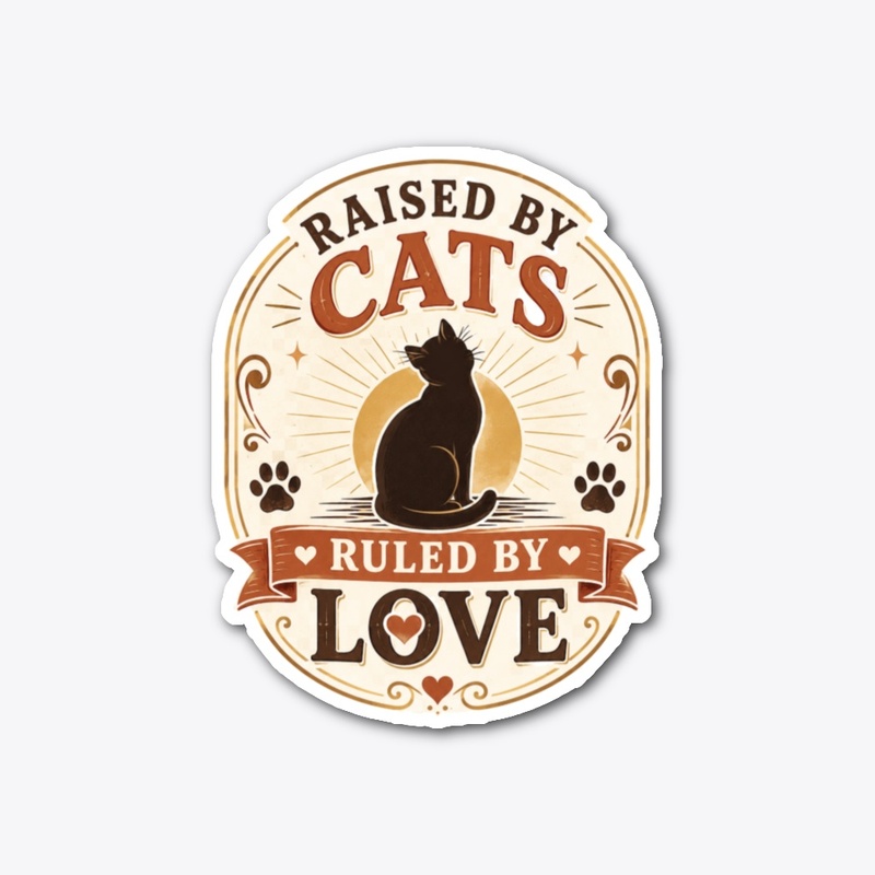 Raised By Cats Gift Set