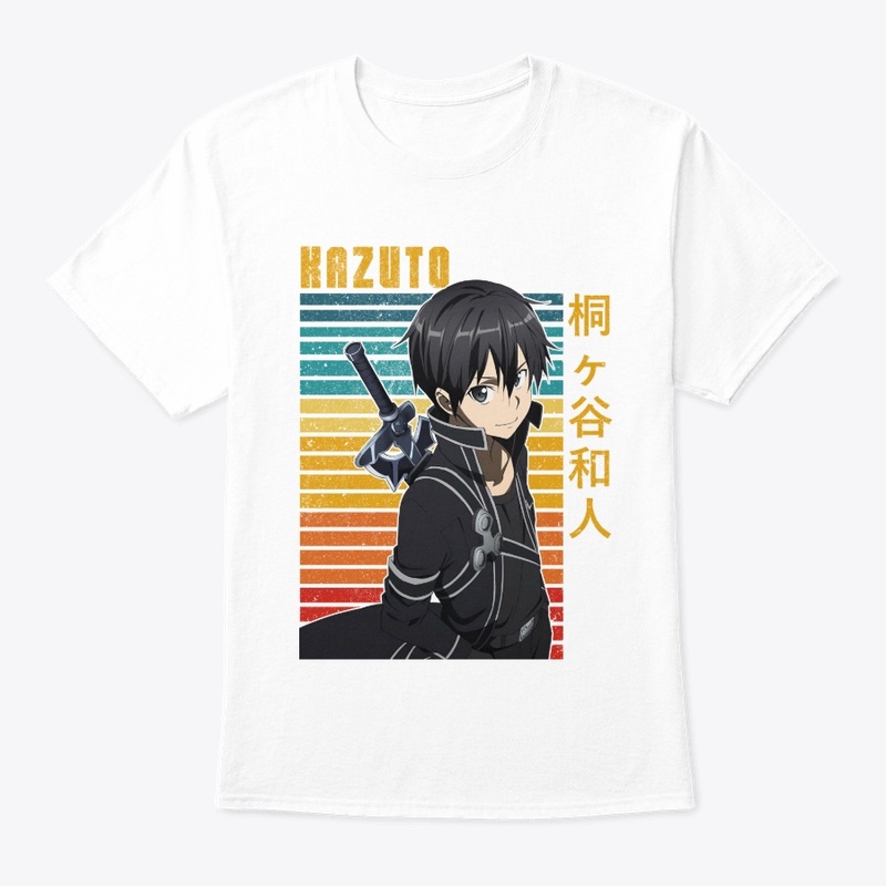 Kazuto Anime T-shirt For Men 