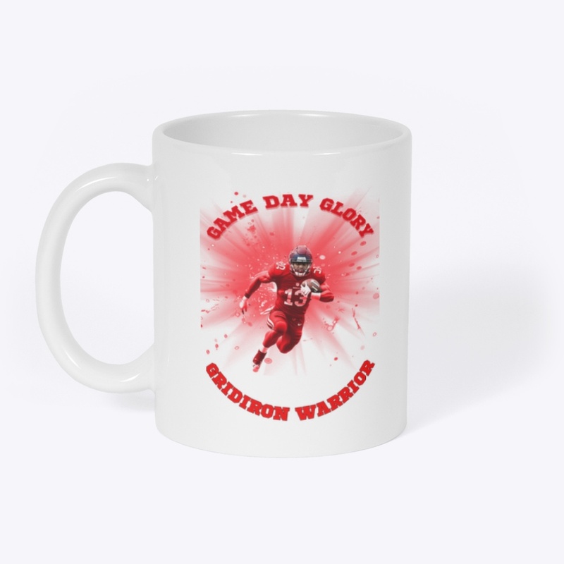 Game Day Glory  Full Red print.