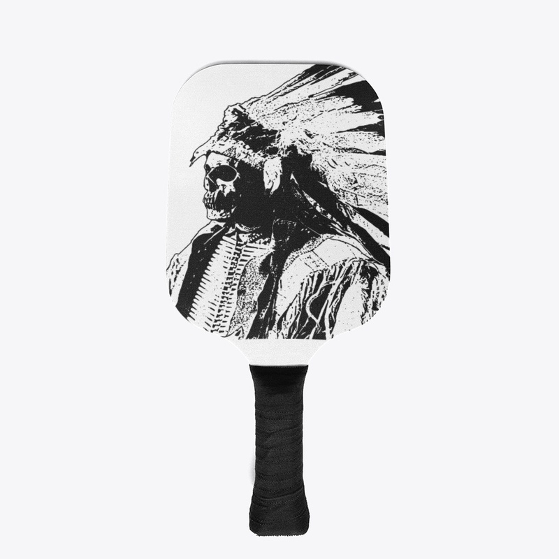 BLACK HAWK - SKULL WITH HEADDRESS