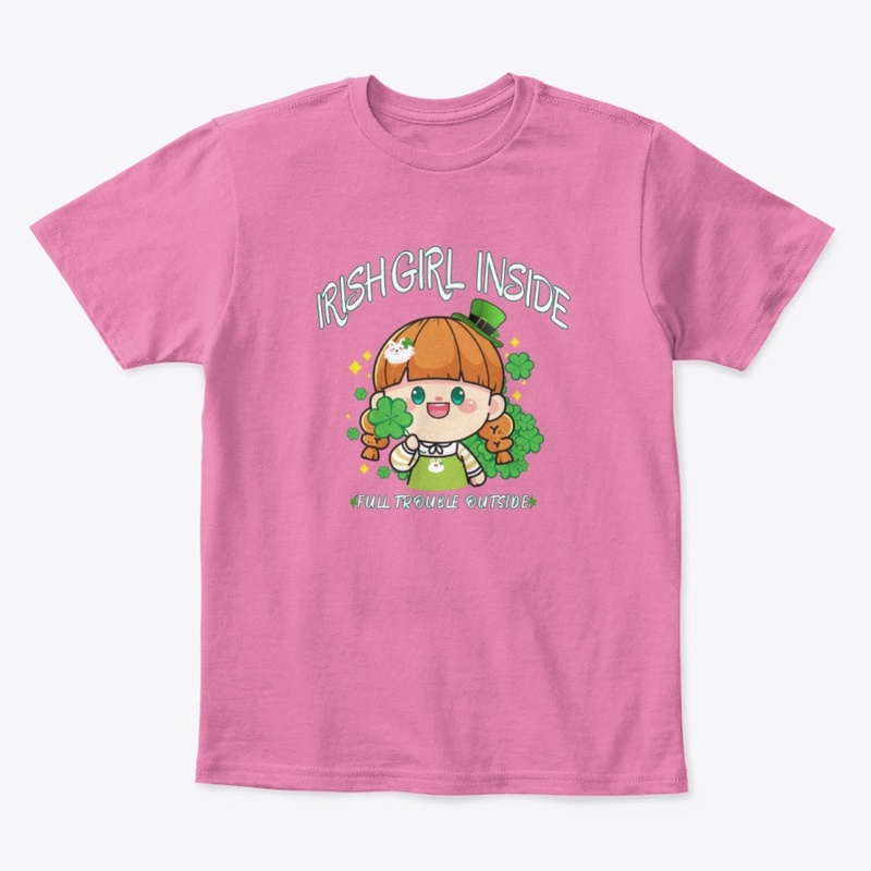Irish girl,full trouble -S.Patrick day