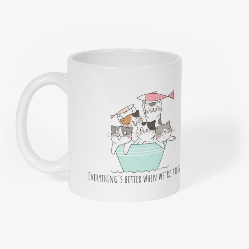 Purr-fect Together: Adorable Cat Crew