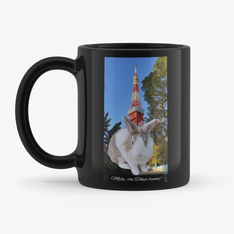 Bunny mofu & Tokyo tower!