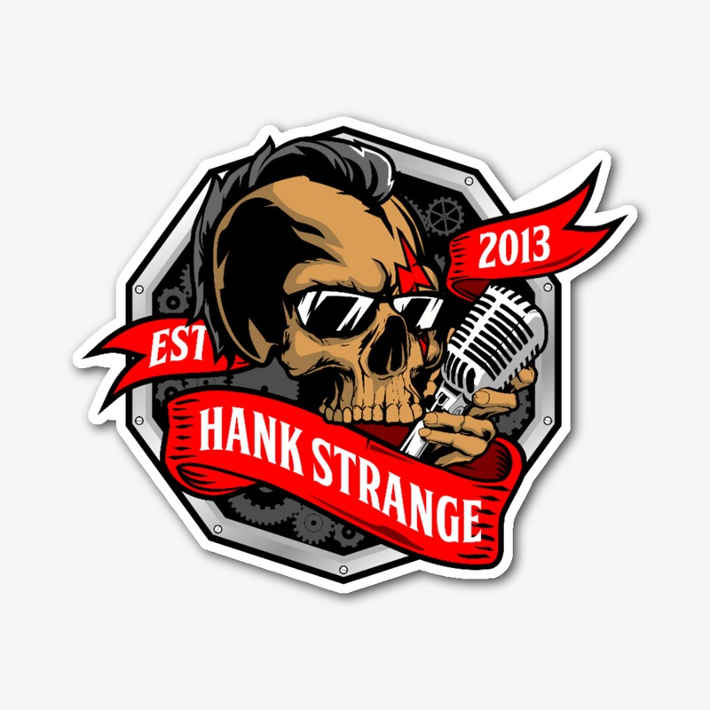 Hank Strange Broadcast Sticker