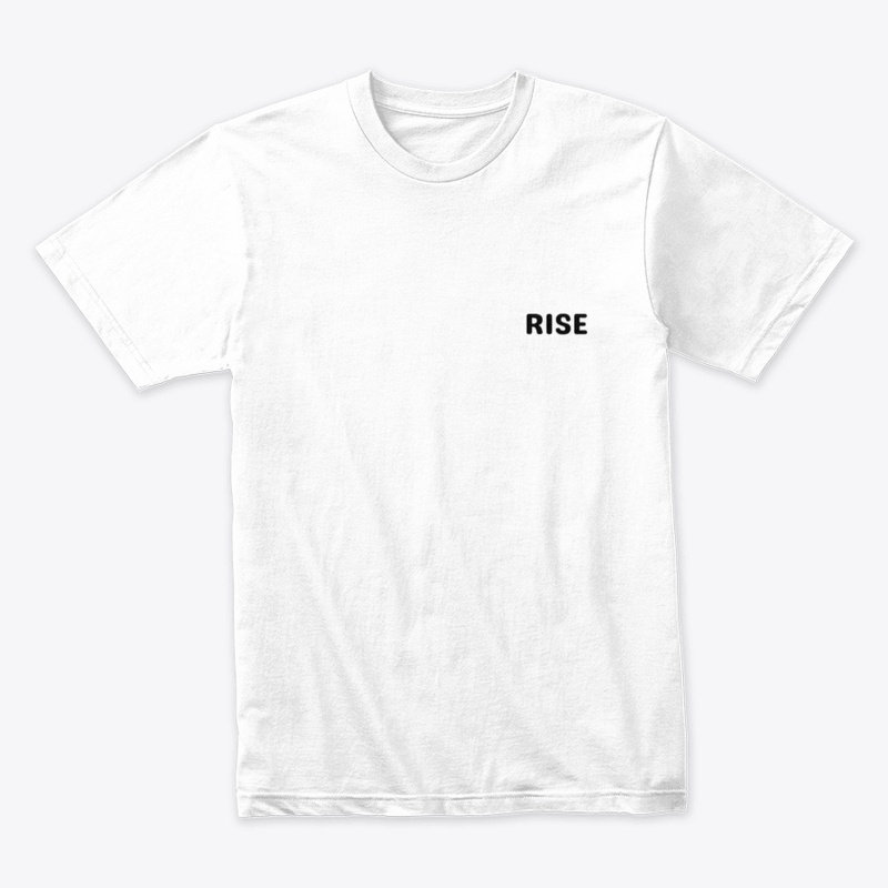 Rise word creative design