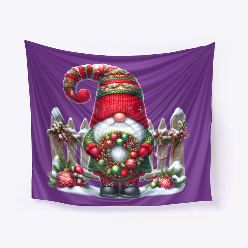 Double Candy Cane Gnome