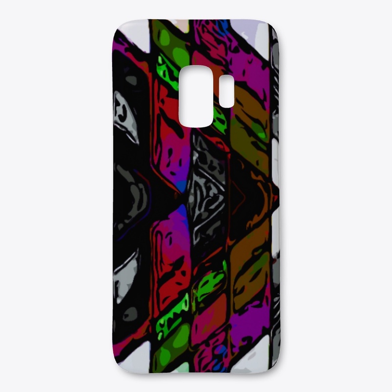 Multicolor Geometric Abstract Pattern 