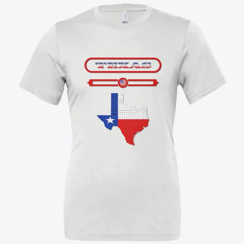 TEXAS MAP, TEXAS, USA. SAMER BRASIL