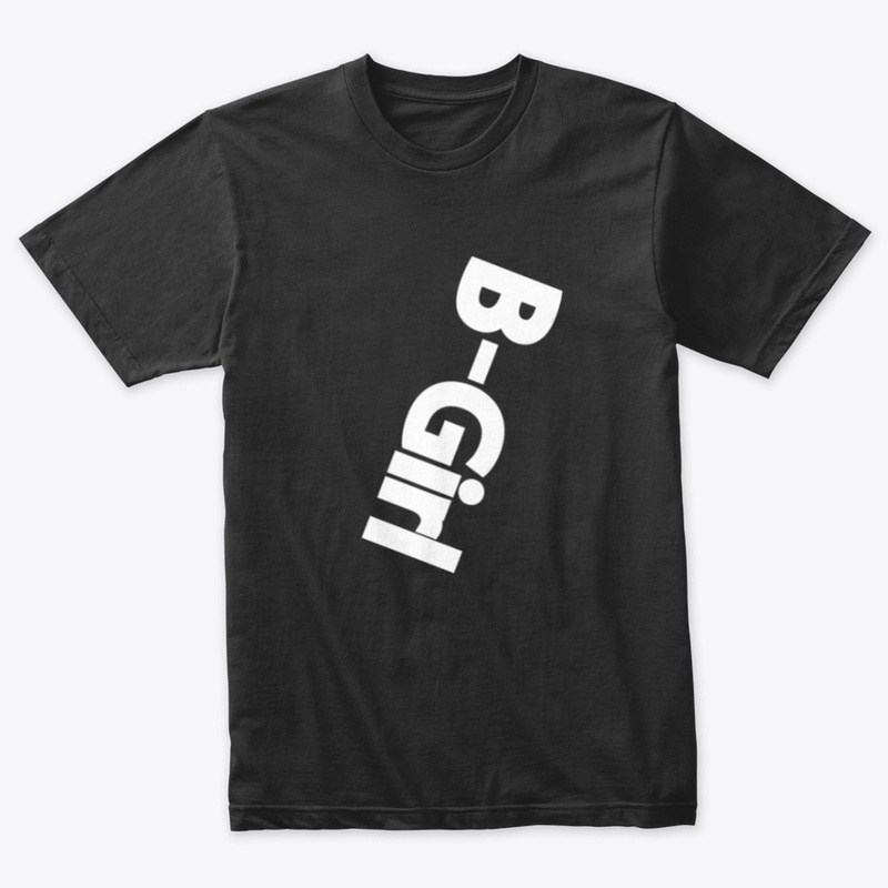 Hip Hop B-Girl Twisted in Chunky Letters