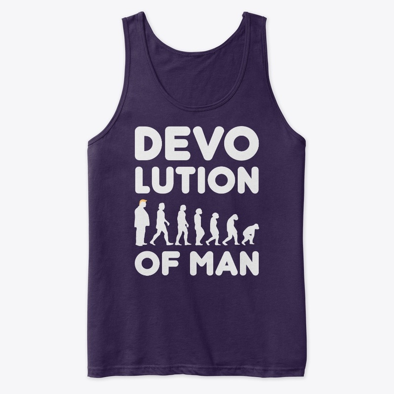 Trump Devolution of Man Anti Trump Tee