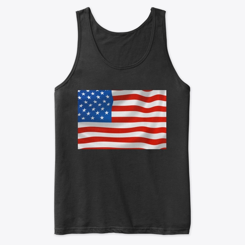 Beautiful American Flag Tee Tshirt