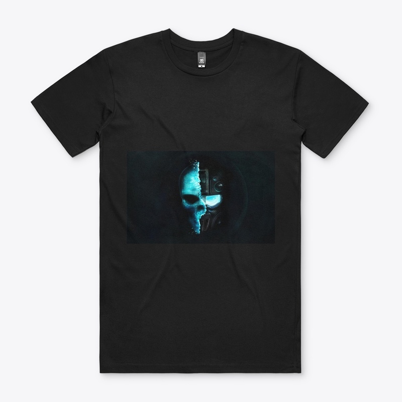 T-shirt with a design