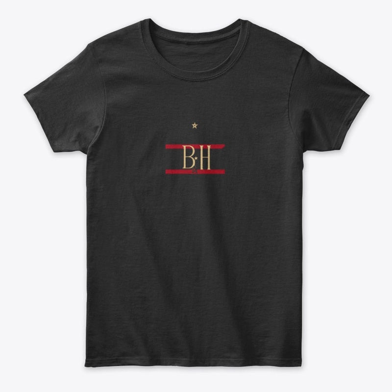 Luxury "BH"  - Stylish Monogram Pattern