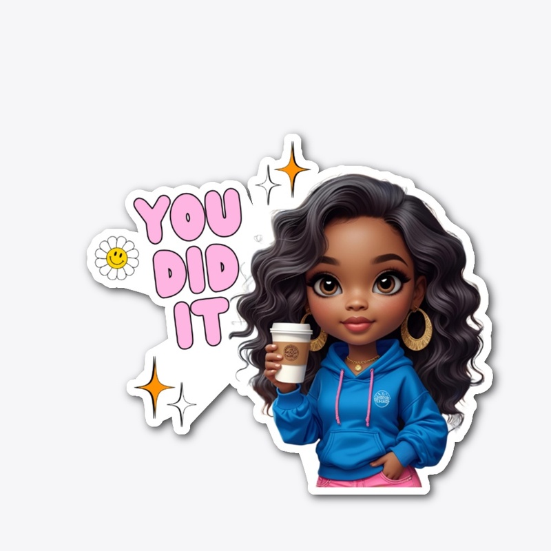 Black Girl Energy – Affirmation Sticker