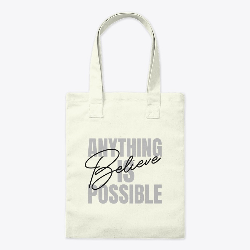 Anything Is Possible Grocery Tote Bag