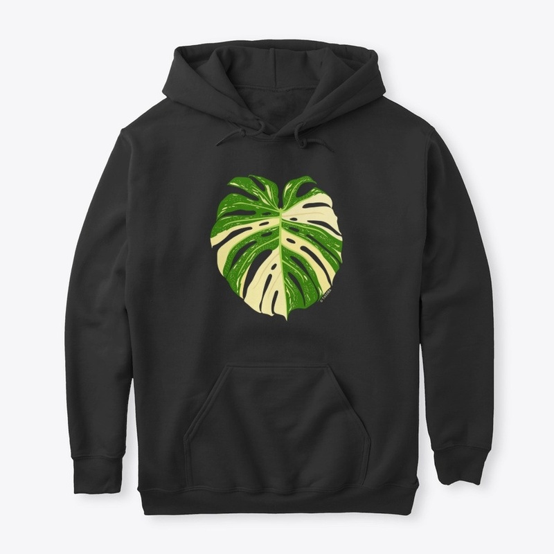 Thai Constellation Monstera Leaf