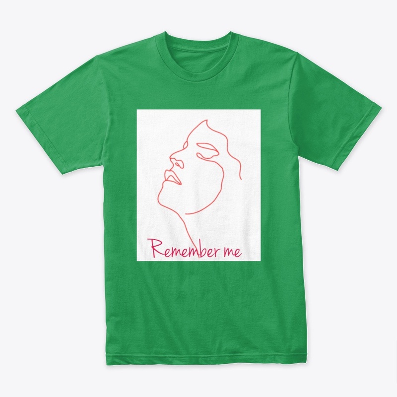 Remember me design t-shirt 