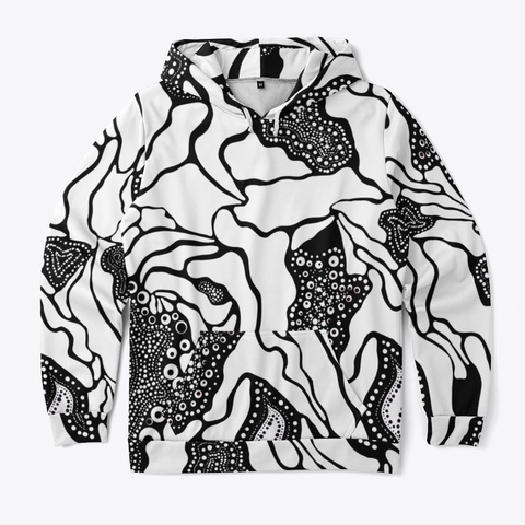 Agate World White áo T-Shirt Front