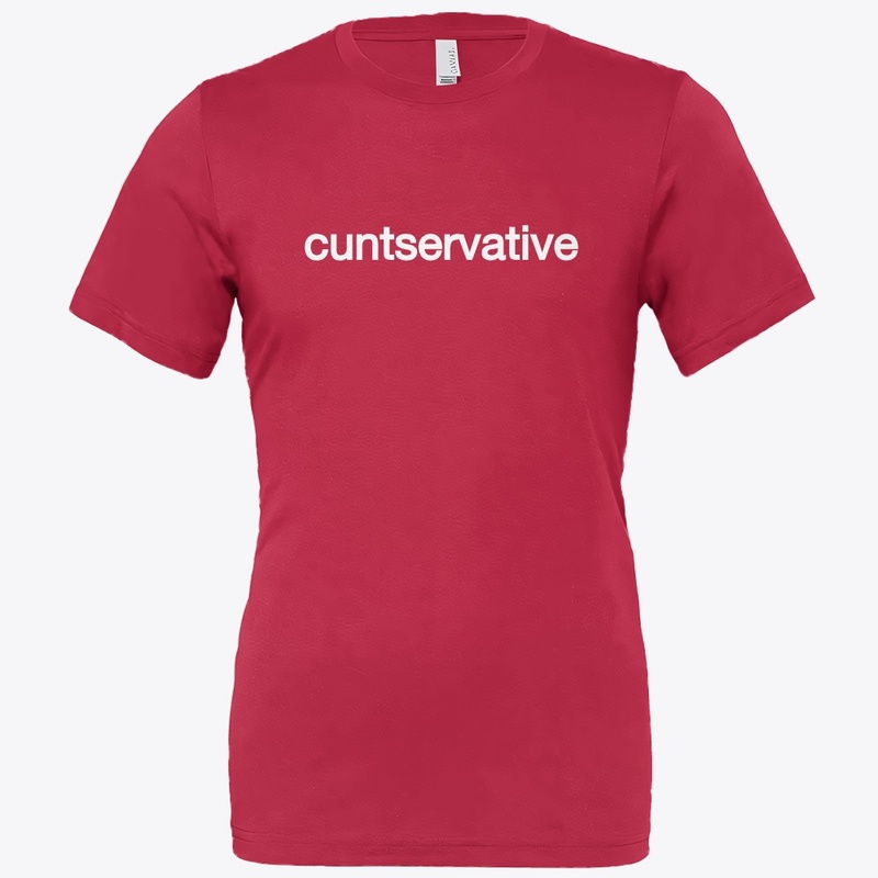 Cuntservative Tee Red