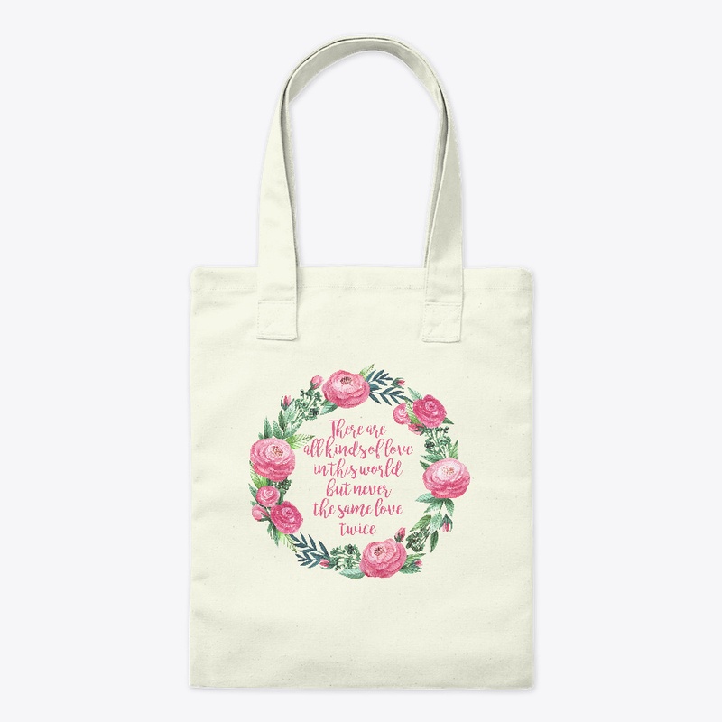 PINK FLORAL F. SCOTT FITZGERALD