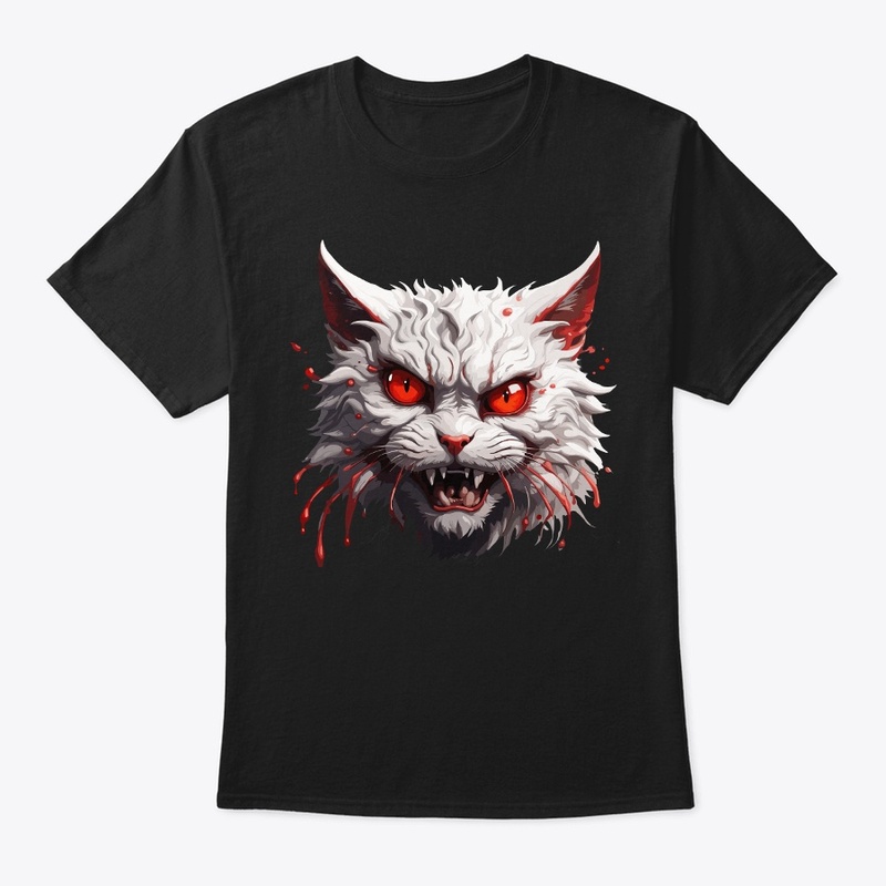 Angry cat watching You