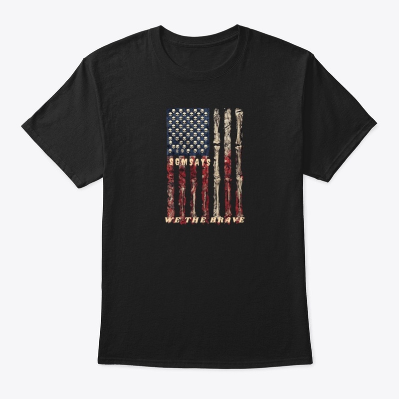 We the Brave 6176 - Classic Crew Neck T-Shirt