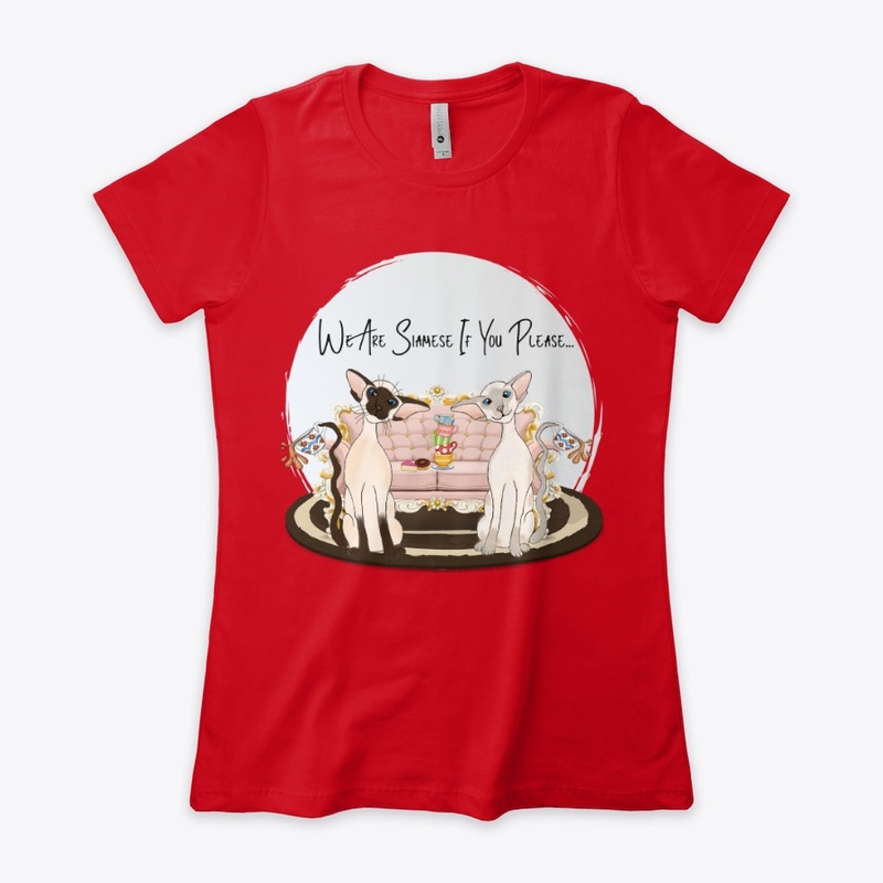 Siamese Cats Tea Party