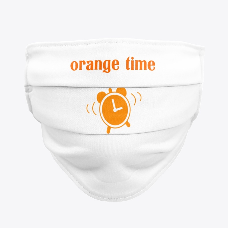 orange time shirt 