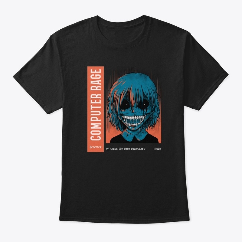 Anime - Computer Rage T-Shirt