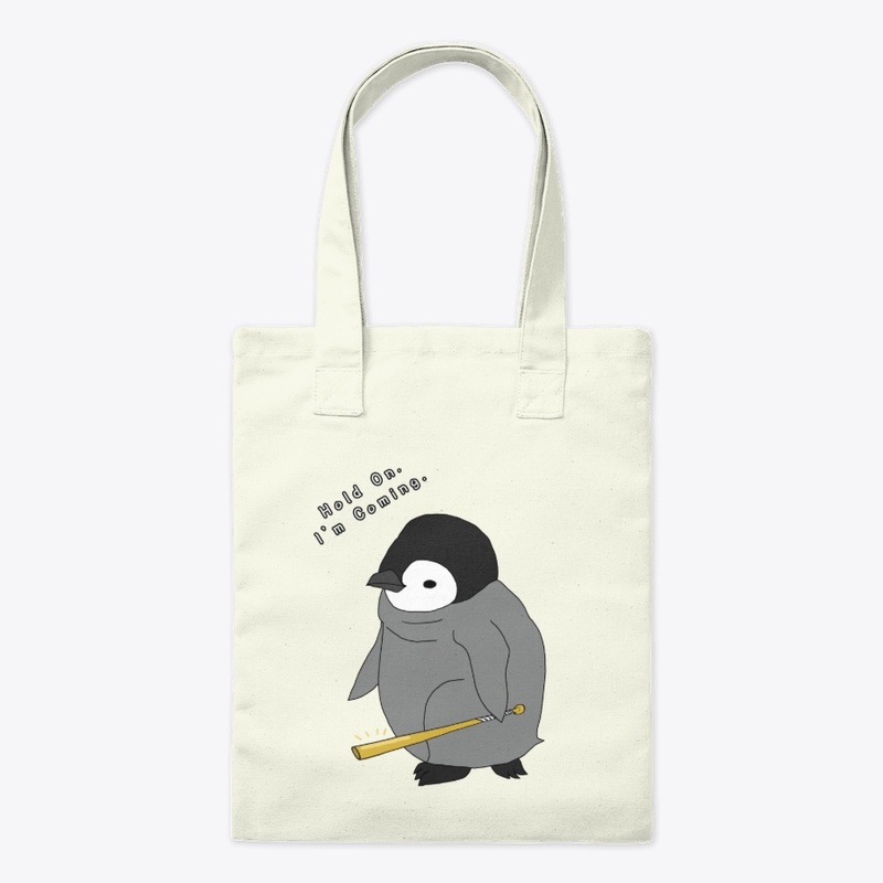 Baseball? - Cute Baby Penguin Design