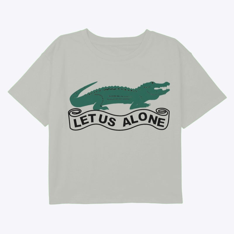 LET US ALONE Gator Logo Apparel Series