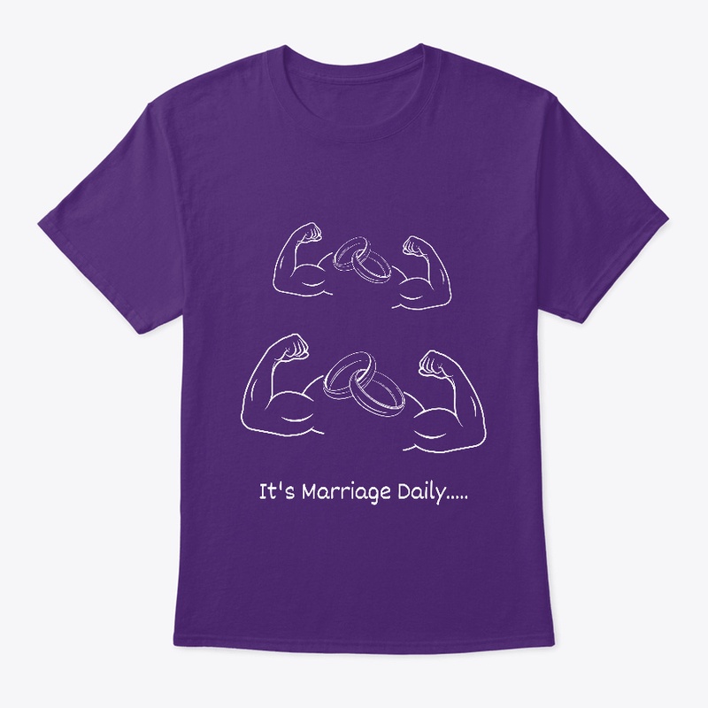 It's Marriage Daily. (Dark background)