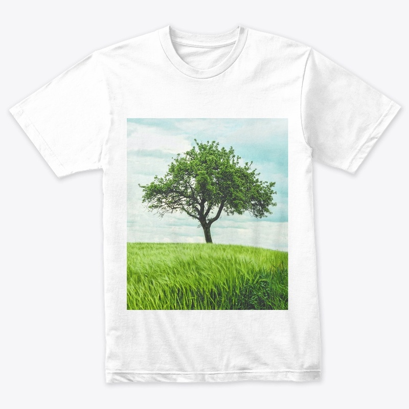 tree with grass 