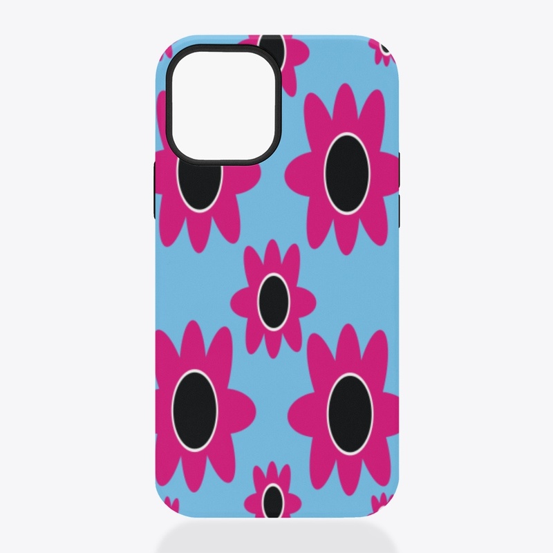 Baby Blue Floral Pattern