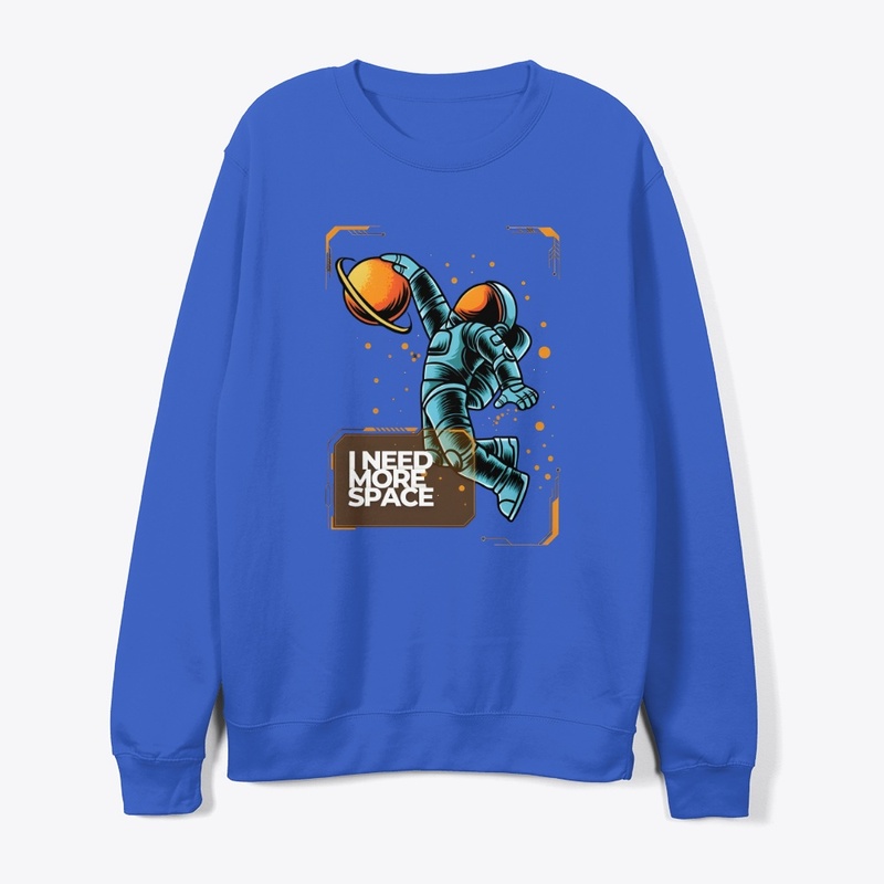 "I Need More Space" Astronaut Tee