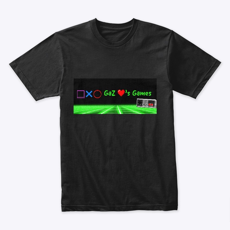GaZ loves Games classic launch t-shirt!